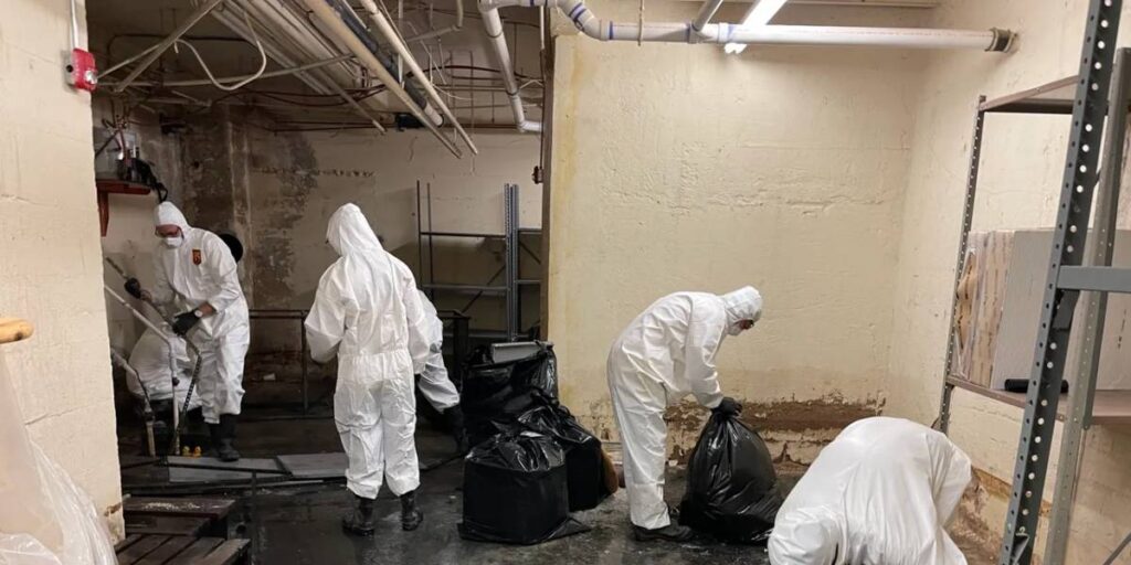 Sewage Damage Cleanup